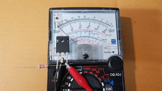 Fig 9 IGBT good or bad test diagram - test off state
